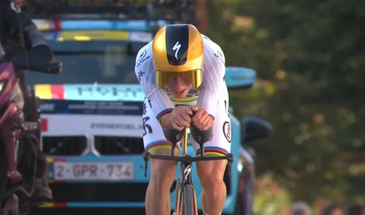 Remco Evenepoel, campeón de Europa de contrarreloj 2025