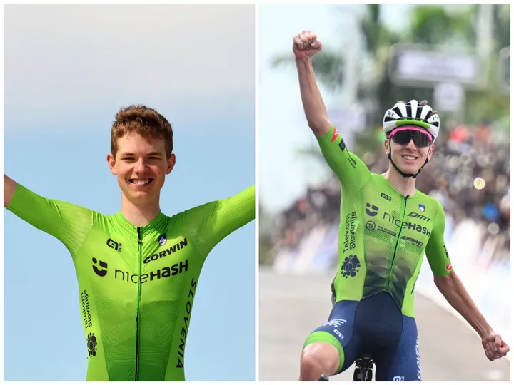 Jakob Omrzel está siendo ya comparado con Tadej Pogacar