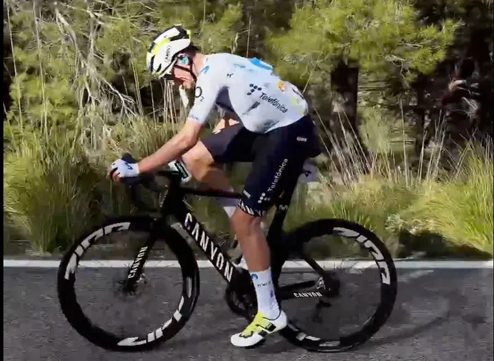 Pablo Castrillo, en acción en el Trofeo Serra de Tramuntana.