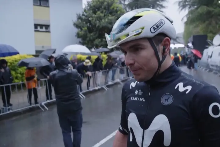 Raúl García Pierna, en la Itzulia 2026.