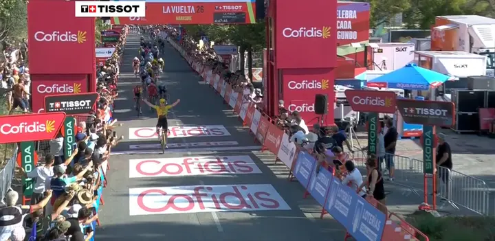 Victoria de Matthew Brennan ante rivales como Pogacar y Pedersen