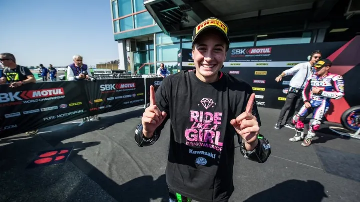 Romano Fenati in trionfo a Termas de Rio Hondo