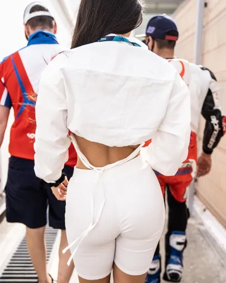 MotoGP, Anabel Hernandez fidanzata di Jorge Martin