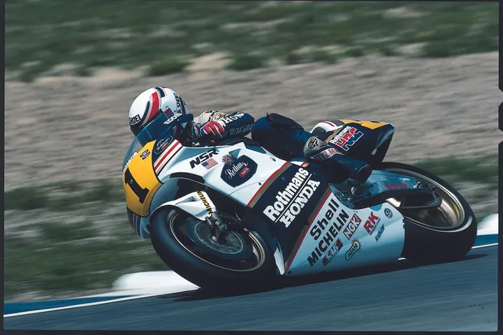 1989 eddie lawson spain jerez 500cc foto honda venancio