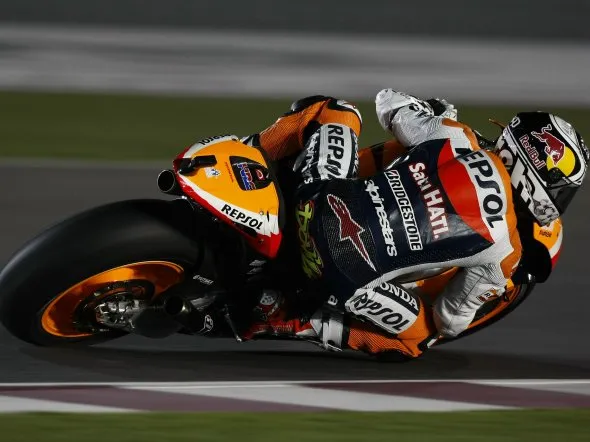 andrea dovizioso losail prove1 gp 2011