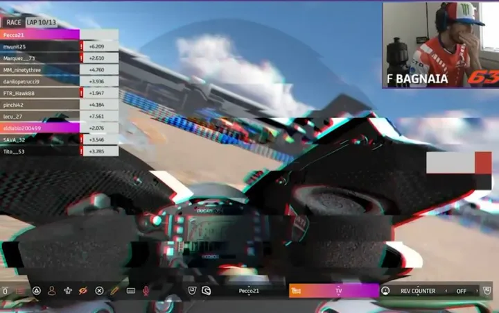bagnaia virtual motogp