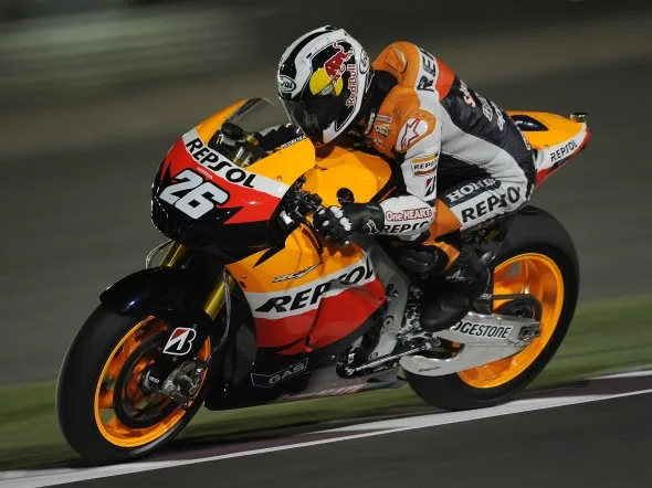 dani pedrosa hrc test losail