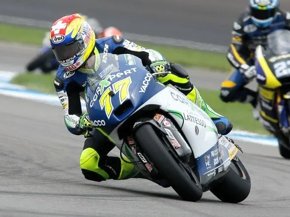 Fabio Di Giannantonio all'esordio quest'anno nel Motomondiale