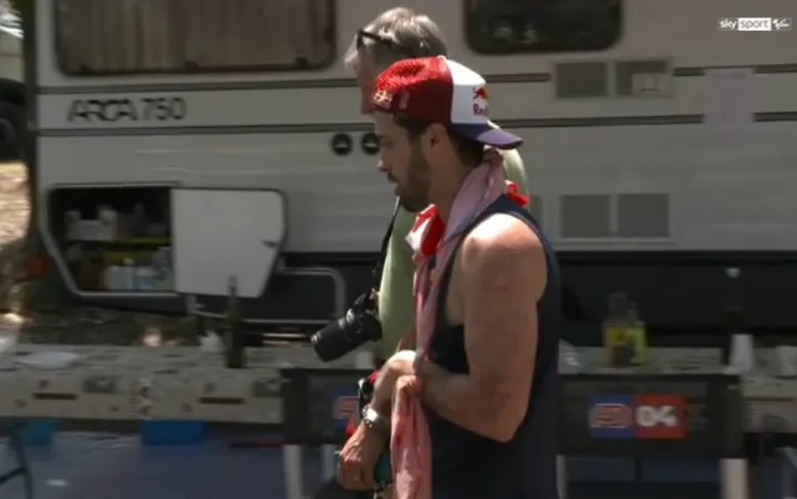 dovizioso infortunio video 4 ok