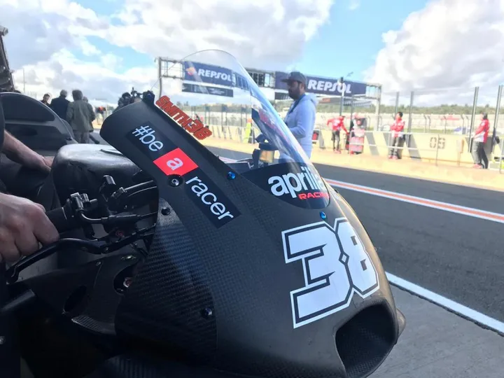 La partenza al MotorLand Aragon