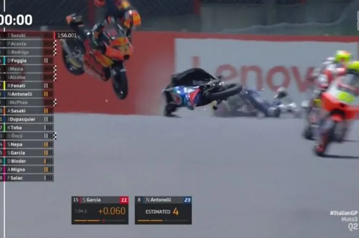 Moto3 incidente Mugello 2021