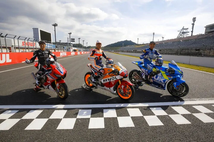 L'omaggio a Pedrosa nella giornata di apertura. Foto: HRC