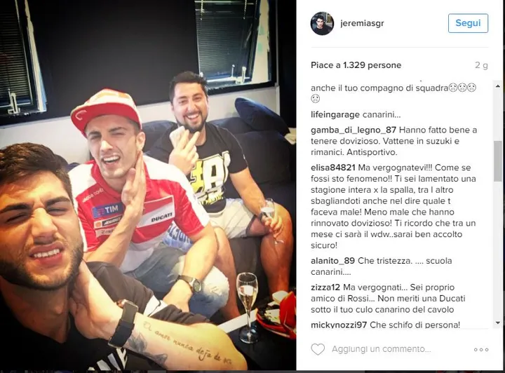 Cristiano Carpi su KTM