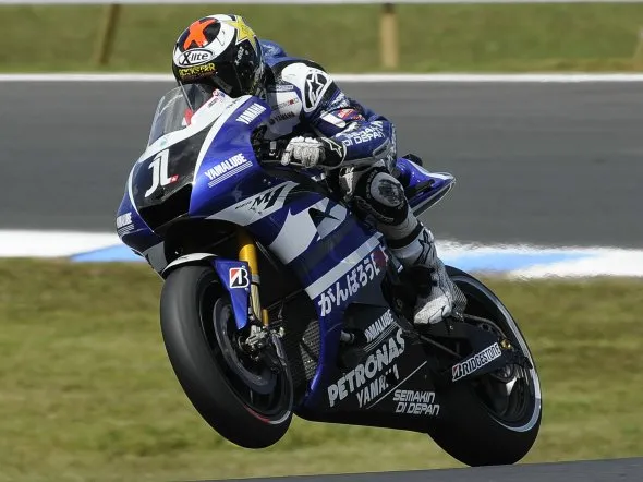 jorge lorenzo warm up phillip island 2011