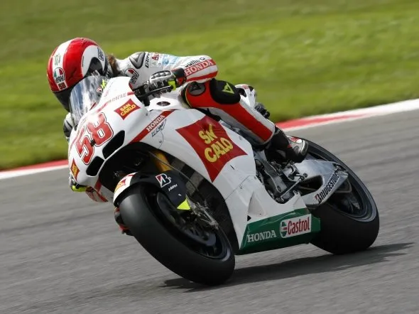 Fausto Gresini con Enea Bastianini e Fabio Di Giannantonio
