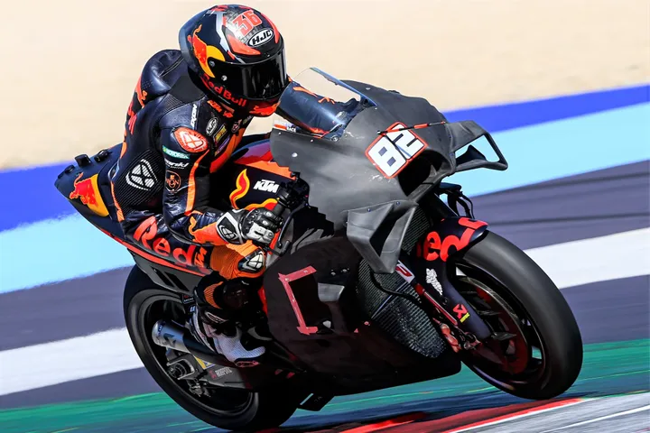 misano private test technique 1