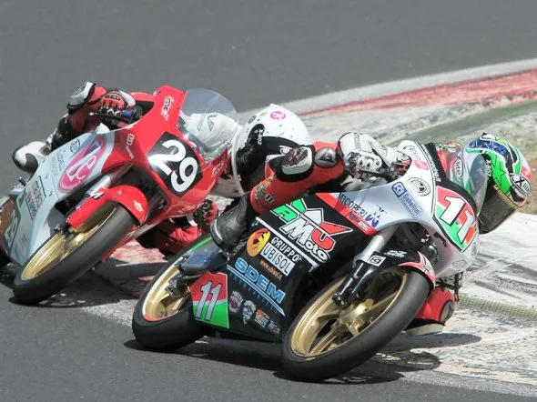 Leonardo Taccini in sella alla Speed Up SF.PM316 PreMoto3