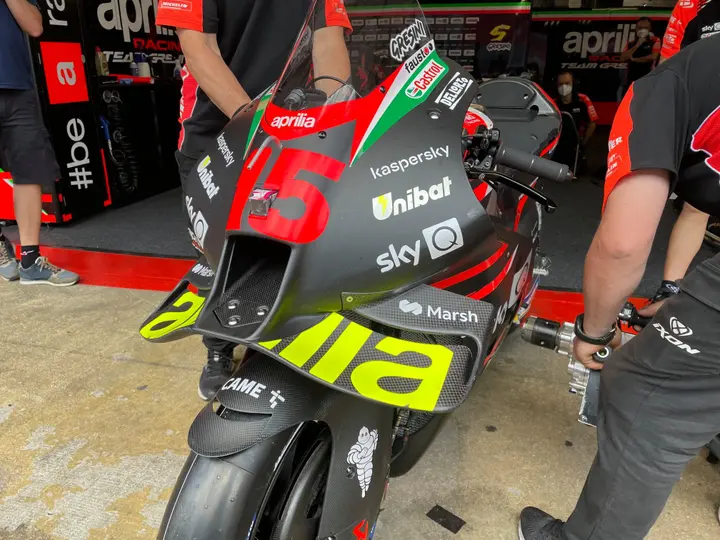 technique aprilia mi saison 3
