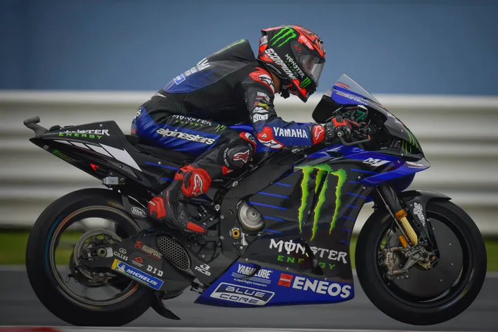 technique yamaha m1 quartararo 7