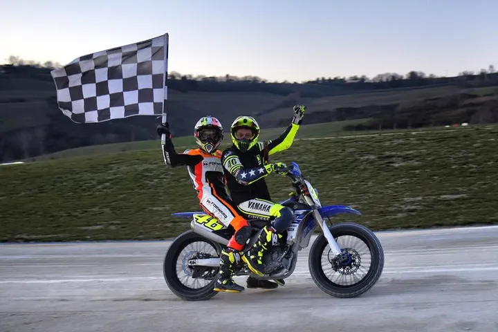 valentino rossi luca marini 100km dei campioni 2016