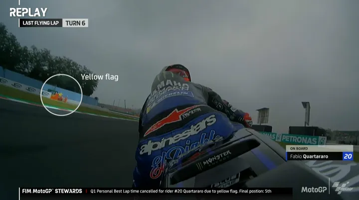 yellow flag