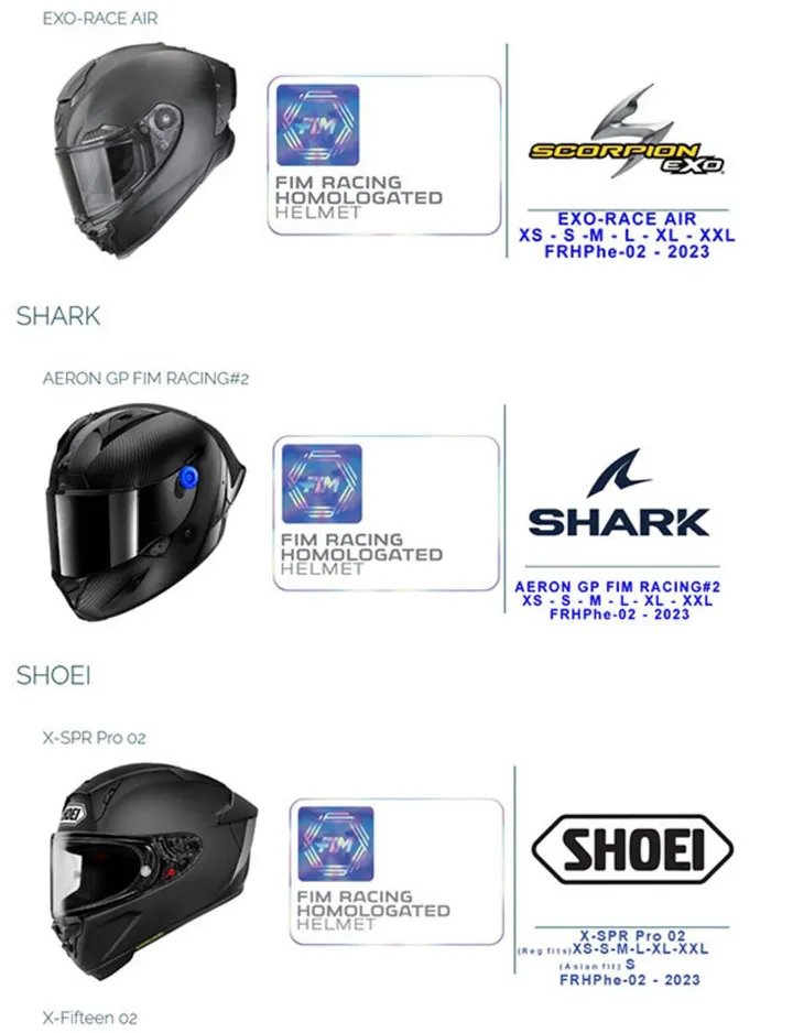 List of certified helmets - image 4