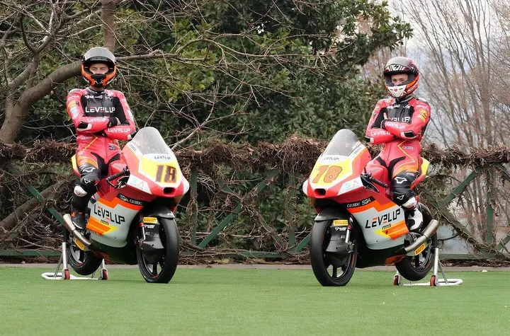 LevelUp MTA Moto3 2026 livery presentation