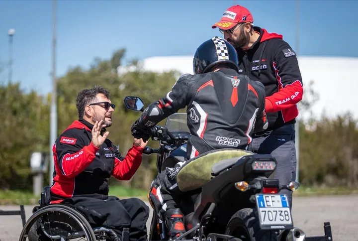 Luca Lunghi, on the right, is a Di.Di instructor