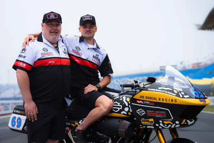 Joe Rascal Racing special livery in collaboration with Push for Better