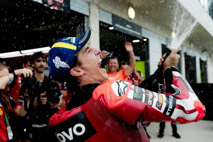 Marc Marquez at Balaton Park