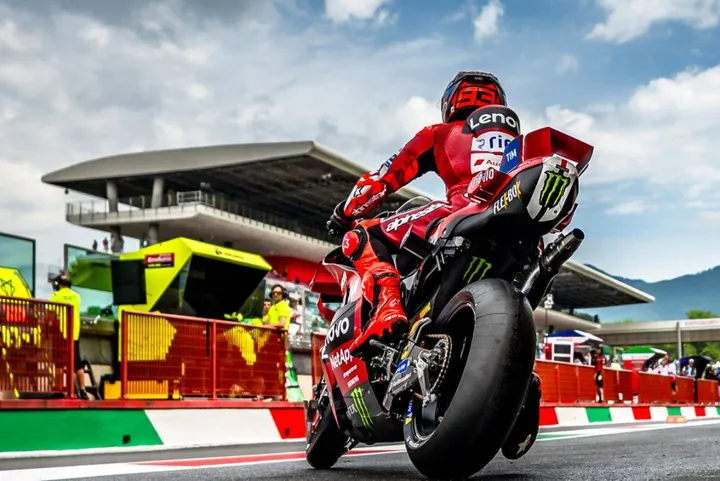 Marc Marquez con la Ducati GP