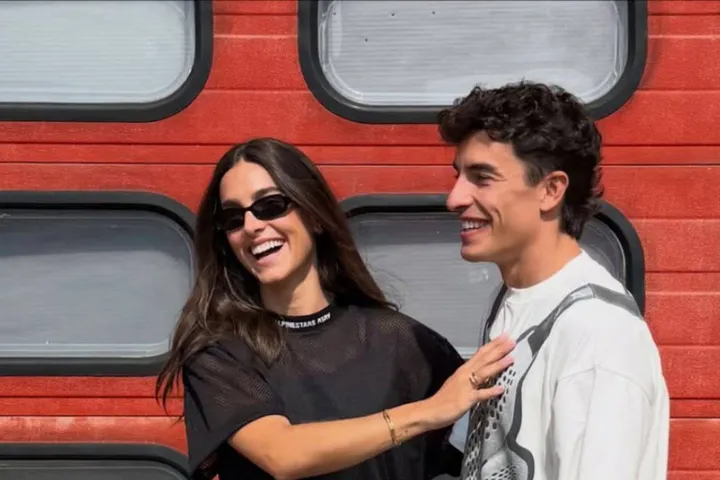 Marc Marquez e la fidanzata Gemma Pinto