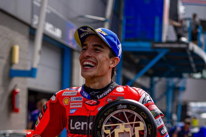 Marc Marquez pilota Ducati
