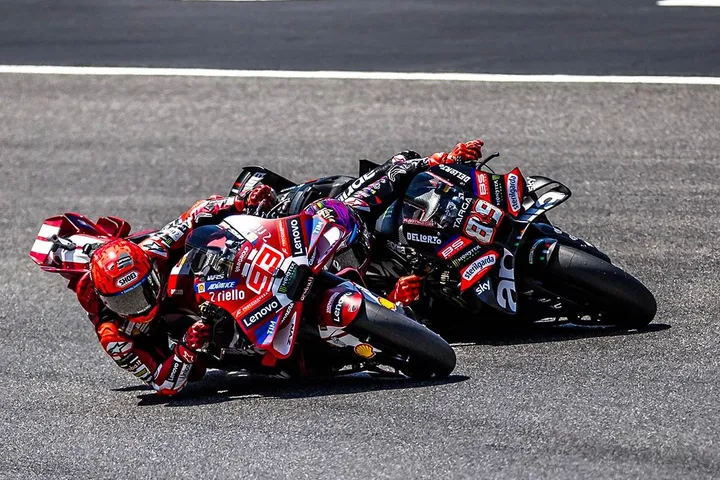 Marc Marquez sulla Ducati GP26