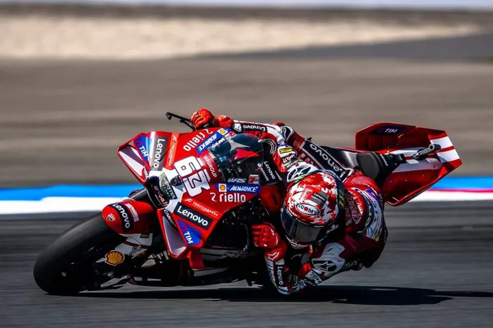 Pecco Bagnaia ad Assen