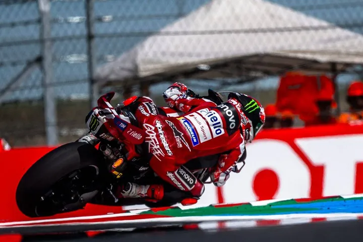 Pecco Bagnaia al Balaton Park