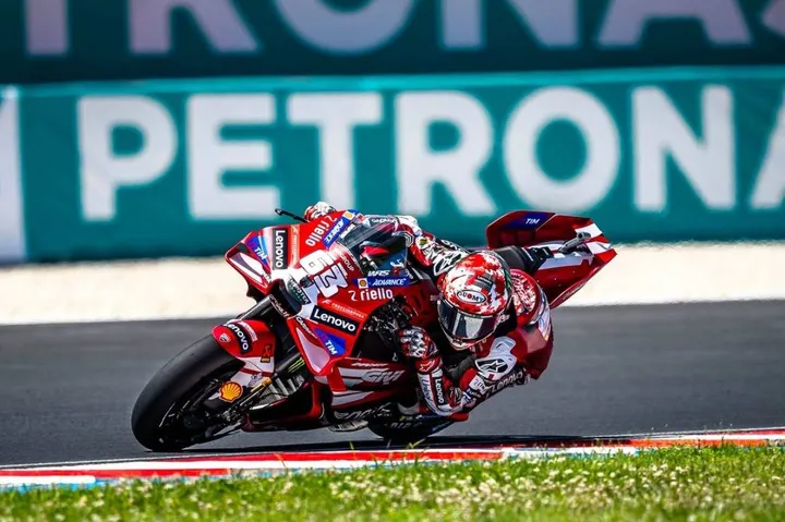 Pecco Bagnaia al Balaton Park