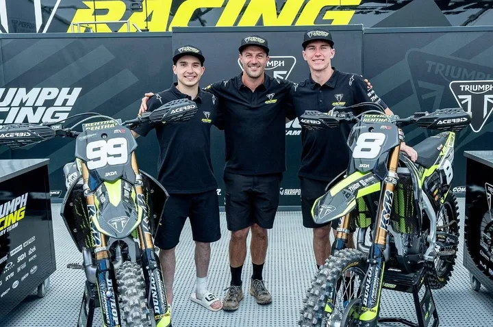 MX2, the Triumph 1-2 at the French GP