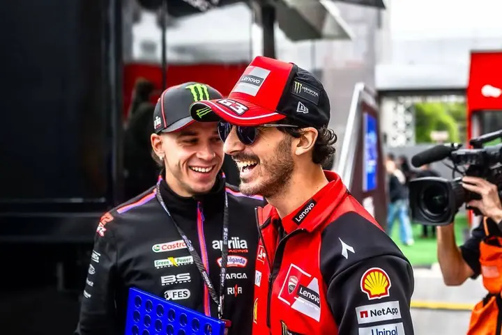 Bezzecchi e Bagnaia