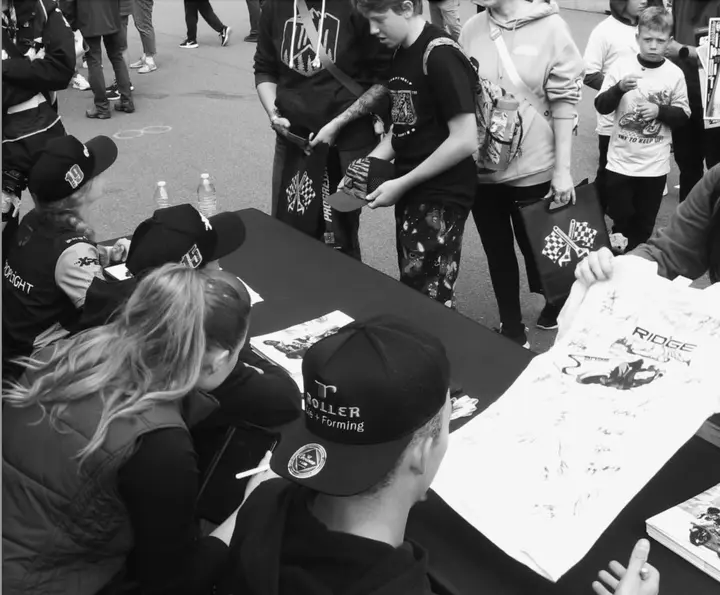 Alessandro Di Mario e i suoi fans americani