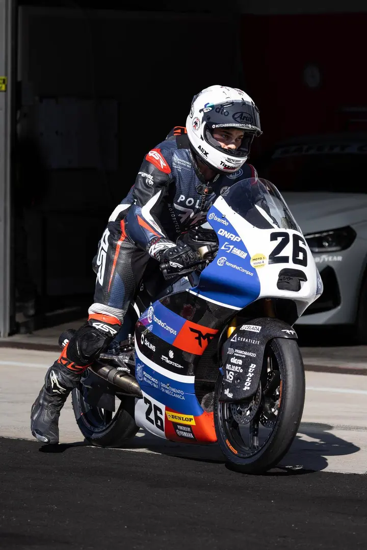 Mirko Gennai, PoliMi Motorcycle Factory, CIV Moto3, Misano&nbsp;