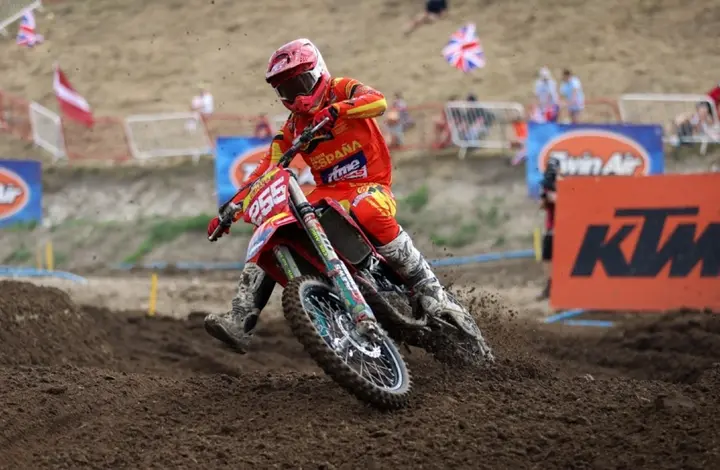 Daniela Guillem (Spagna) seconda nel WMX a Foxhill, in Regno Unito
