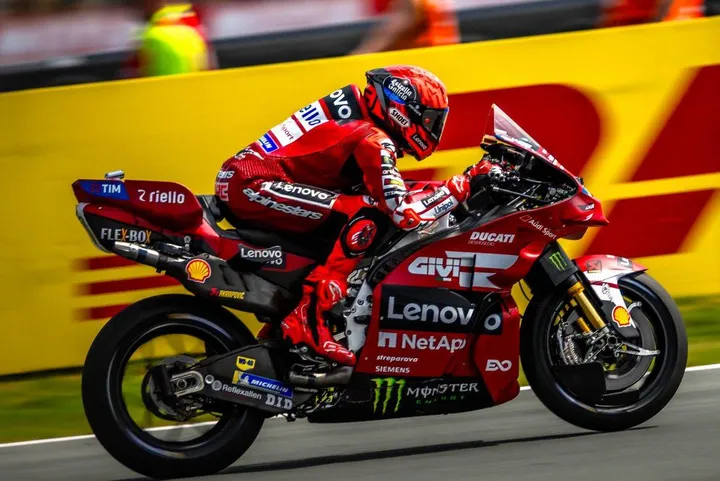 Marc Marquez sulla Ducati