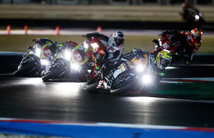 Una suggestiva immagine della Racing Night 2026