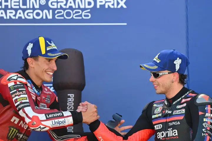 Marc Marquez e Marco Bezzecchi