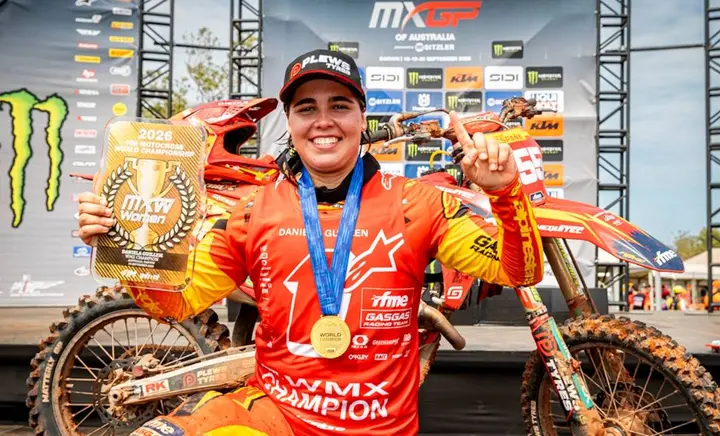 Motocross Donne: la neo campionessa Daniela Guillen, 20 anni