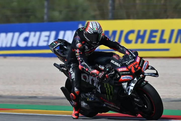 Jorge Martin sull'Aprilia RS-GP