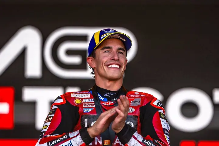 Marc Marquez at Aragon