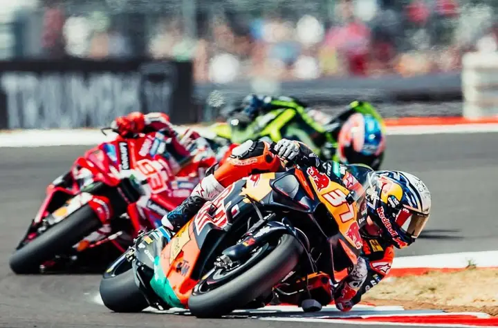 Pedro Acosta and Marc Marquez