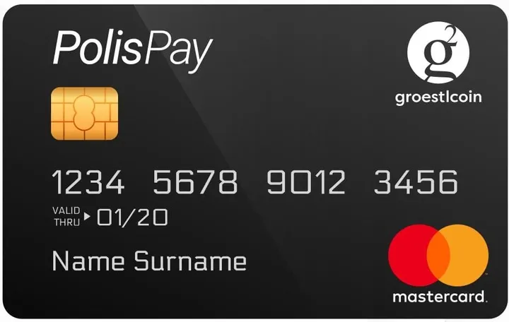 groestlcoin debit card